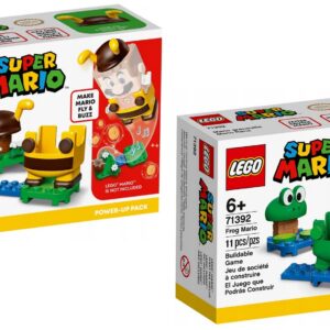 LEGO MARIO 71392 + 71393 ŻABA PSZCZOŁA ULEPSZENIE