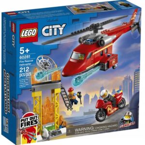 LEGO CITY 60281 STRAŻACKI HELIKOPTER RATUNKOWY