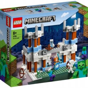 KLOCKI LEGO MINECRAFT 21186 LODOWY ZAMEK PREZENT