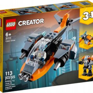 KLOCKI LEGO CREATOR 3W1 31111 CYBERDRON PREZENT
