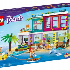 KLOCKI LEGO FRIENDS 41709 WAKACYJNY DOMEK NA PLAŻY