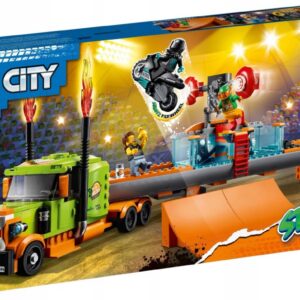 KLOCKI LEGO CITY 60294 CIĘŻARÓWKA KASKADERSKA