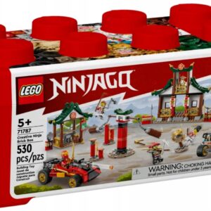 KLOCKI LEGO NINJAGO 71787 KREATYWNE PUDEŁKO Z KLOCKAMI NINJA PREZENT ŚWIĘTA
