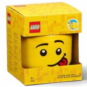 LEGO 40311726 MAŁA GŁOWA S SMALL ŚREDNI POJEMNIK NA KLOCKI CHŁOPIEC PREZENT
