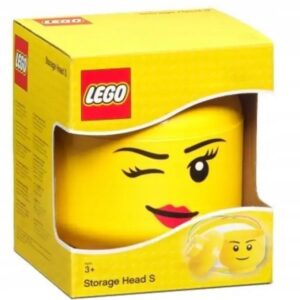 LEGO 40311727 MAŁA GŁOWA S SMALL POJEMNIK NA KLOCKI DLA DZIEWCZYNKI PREZENT