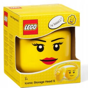 LEGO 40311725 MAŁA GŁOWA S SMALL POJEMNIK NA KLOCKI DLA DZIEWCZYNKI PREZENT