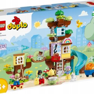 KLOCKI LEGO DUPLO 10993 DOMEK NA DRZEWIE 3W1 PREZENT NA ŚWIĘTA DLA DZIECI