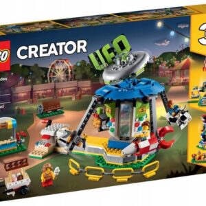 KLOCKI LEGO CREATOR 31095 KARUZELA W WESOŁYM MIASTECZKU PREZENT NA ŚWIĘTA