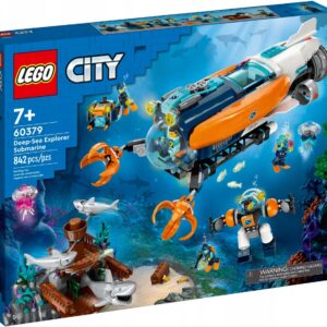KLOCKI LEGO CITY 60379 ŁÓDŹ PODWODNA BADACZA DNA MORSKIEGO PREZENT