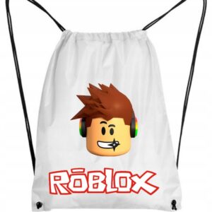 WOREK PLECAK NA BUTY KAPCIE STRÓJ WF Z NADRUKIEM ROBLOX PREZENT IMIE FOTO