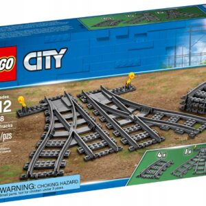 KLOCKI LEGO CITY 60238 ZWROTNICE SZYNY TORY KOLEJOWE PREZENT