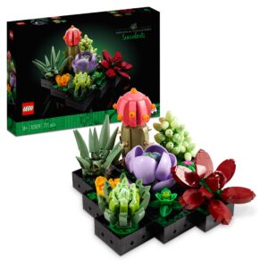 KLOCKI LEGO ICONS 10309 SUKULENTY KWIATY KAKTUSY PREZENT NA ŚWIĘTA DZIECI