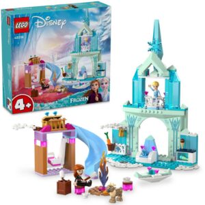 KLOCKI LEGO DISNEY 43238 ELSA I ZAMEK Z KRAINY LODU PREZENT NA ŚWIĘTA