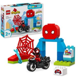 KLOCKI LEGO DUPLO 10424 MOTOCYKLOWA PRZYGODA SPINY PREZENT NA ŚWIĘTA DZIECI