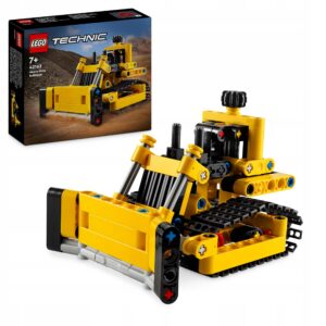 KLOCKI LEGO TECHNIC 42163 CIĘŻKI BULDŻER SPYCHACZ PREZENT NA ŚWIĘTA BUDOWA