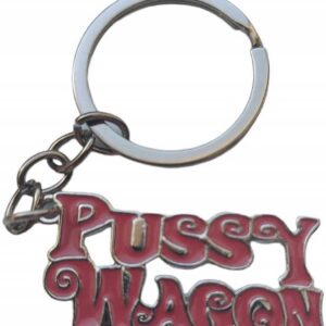 ŚMIESZNY BRELOK BRELOCZEK DO KLUCZY PUSSY WAGON RÓŻOWY NA PREZENT KILL BILL