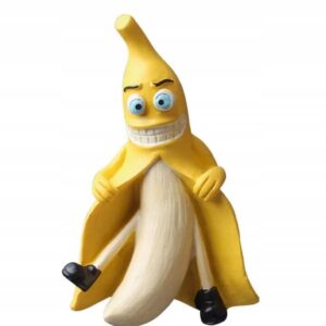 ŚMIESZNY MAGNES NA LODÓWKĘ TABLICE BANAN OWOC