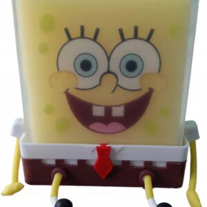 ZABAWNY UCHWYT POJEMNIK WIESZAK NA GĄBKĘ KUCHENNĄ ZMYWAK DO MYCIA SPONGEBOB