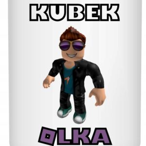 KUBEK Z GRY ROBLOX PREZENT NA URODZINY WŁASNY NADRUK IMIE GRAWER NAPIS WZÓR