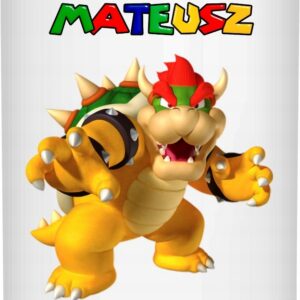 KUBEK SUPER MARIO BROS PEACH BOWSER PREZENT NA URODZINY WŁASNY NADRUK IMIE