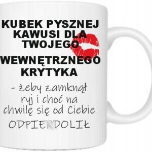 ZABAWNY KUBEK PYSZNEJ KAWUSI DLA KOLEŻAKI KOLEGI DO Z PRACY PREZENT KRYTYK