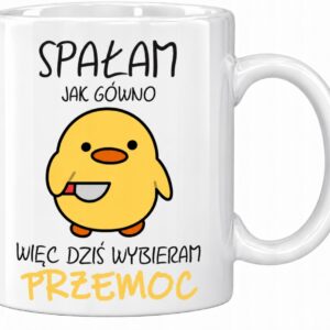 ZABAWN KUBEK WYBIERAM PRZEMOC KACZKA ŻABA PREZENT DO PRACY KOLEŻANKI KOLEGI