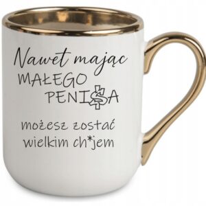 WULGARNY KUBEK DO PRACY W KORPO DLA SZEFA PREZENT NA ŚWIĘTA KAWALERSKI ŻART