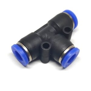 ZŁĄCZKA PNEUMATYCZNA WTYKOWA TRÓJNIK PE WĄŻ 6MM