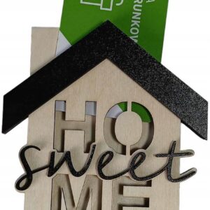 SWEET HOME PREZENT NA START PARAPETÓWKĘ NOWE MIESZKANIE DOM ETUI NA KARTE