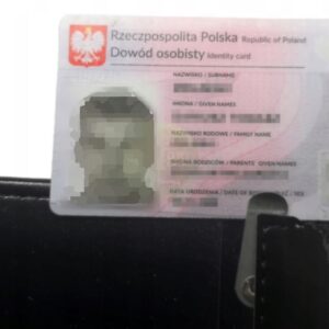 MANDATOWNIK ETUI POKROWIEC MANDATY POLICJA UCHWYT NA DOWÓD DOKUMENT PREZENT